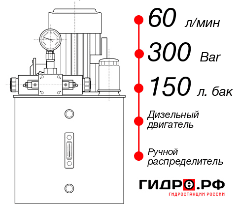 Маслостанция высокого давления НДР-60И3015Т