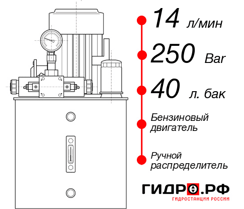 Мобильная гидростанция НБР-14И254Т