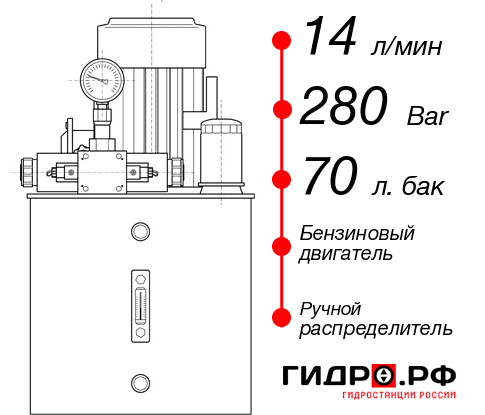 Автономная маслостанция НБР-14И287Т