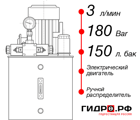 Гидростанция толкателя НЭР-3И1815Т