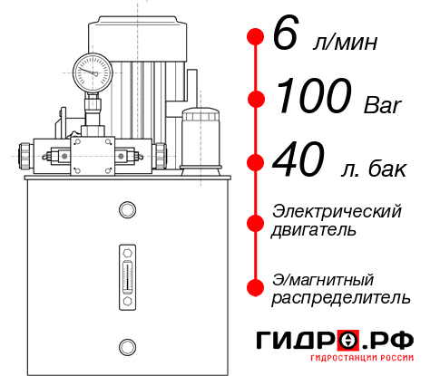 Гидростанция станка НЭЭ-6И104Т