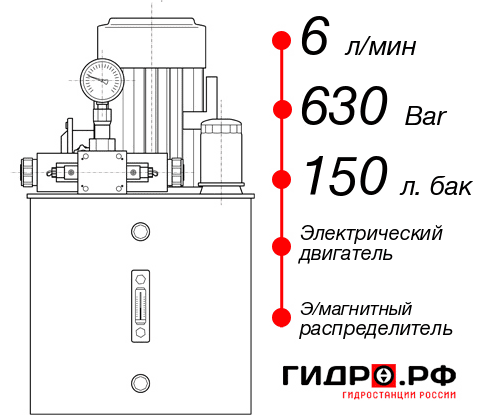 Гидростанция с домкратом 100 тонн НЭЭ-6И6315Т