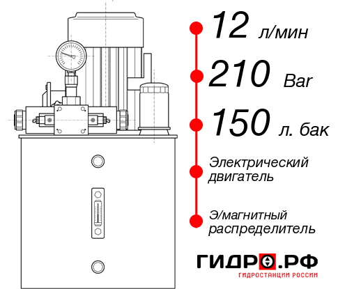 Гидростанция для пресса НЭЭ-12И2115Т