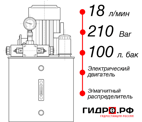 Гидростанция станка НЭЭ-18И2110Т