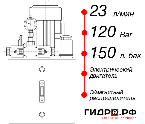 Гидростанция 5 кВт НЭЭ-23И1215Т