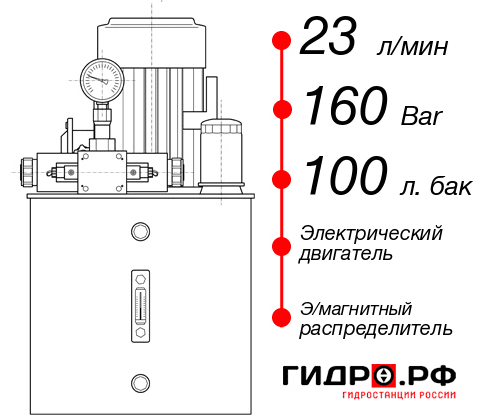 Гидростанция станка НЭЭ-23И1610Т