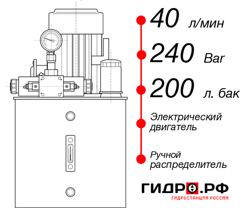 Гидростанция для шахт НЭР-40И2420Т